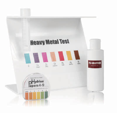 50/100 Professional Heavy Metal Tests Kit - Urine and Water